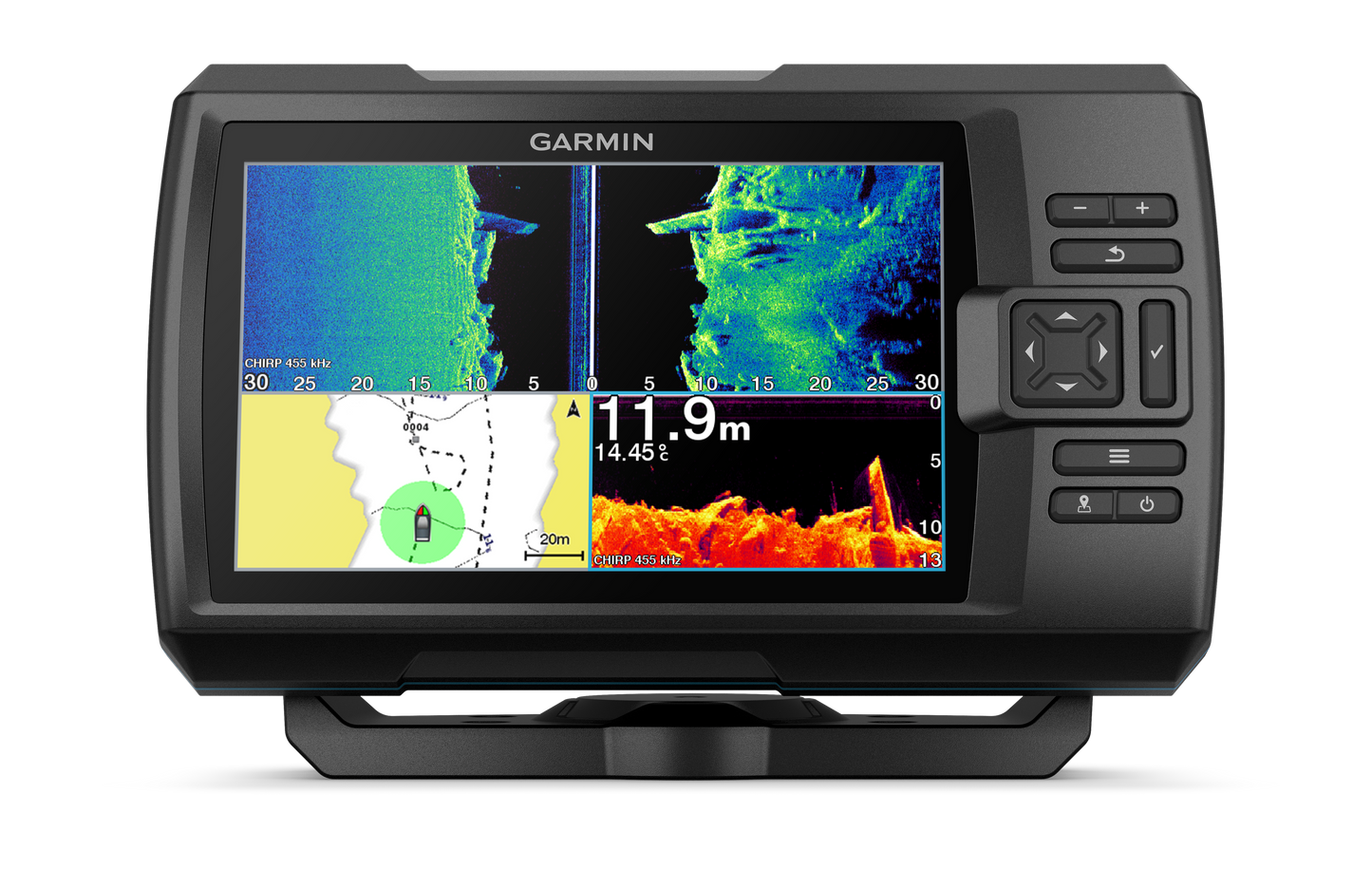 Garmin Striker Vivid 7sv - 7" Fishfinder with optional GT52-TM Transducer (010-02553-xx)