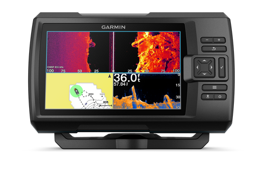 Garmin Striker Vivid 7sv - 7" Fishfinder with optional GT52-TM Transducer (010-02553-xx)