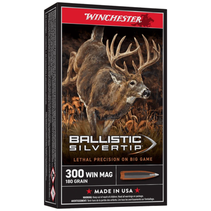 Winchester Ballistic Silvertip 300 Winchester Magnum - 180 Grain