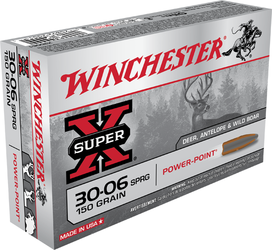 Winchester 30-06 150 Grain Power Point Rifle Ammunition