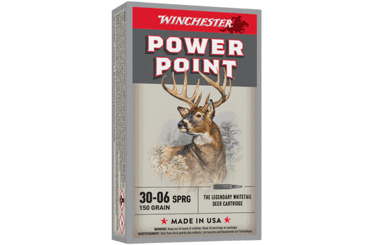 Winchester 30-06 150 Grain Power Point Rifle Ammunition