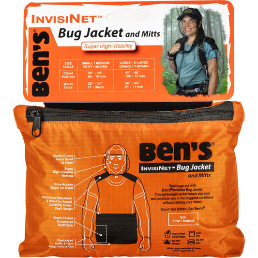 Ben's Invisinet Bug Jacket & Mitts - KBM Outdoors