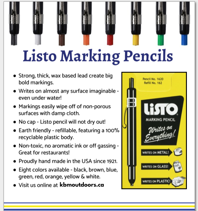 Listo Mechanical Grease Marking Pencils
