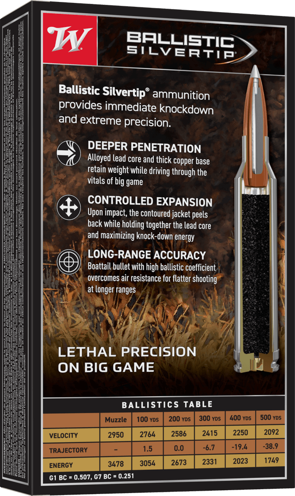 Winchester 30-06 SPRG 180 grains Power Point, munitions pour carabine