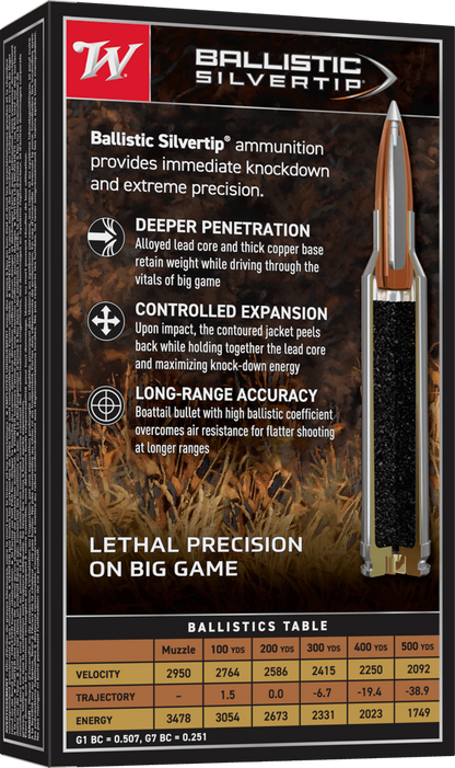 Winchester 30-06 SPRG 180 grains Power Point, munitions pour carabine