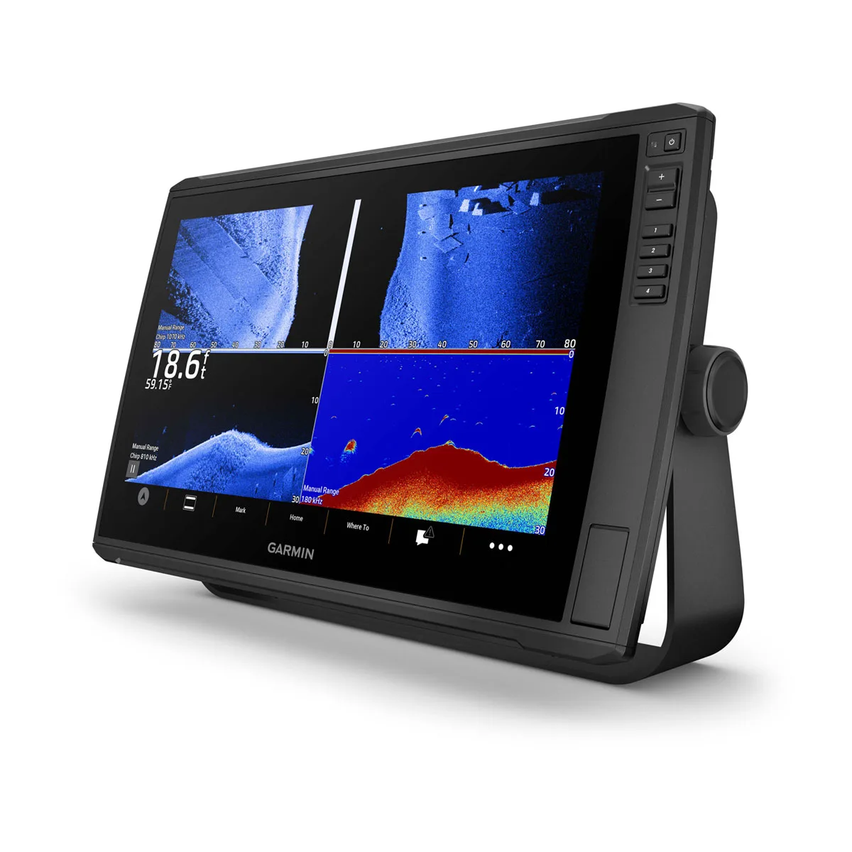 ECHOMAP™ Ultra 2 16" Chartplotters 166sv with GT56UHD-TM Transducer and Garmin Navionics+™ U.S. & Coastal Canada Mapping - 010-03386-01