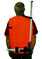 Field Gear - Forester Vest Ultimate Cordura with Stripe (Orange & Red)