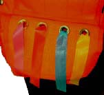 Field Gear - Forester Vest Ultimate Cordura with Stripe (Orange & Red)