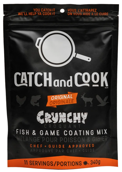 Catch and Cook Fish & Game Coating Mix - Original Crunchy