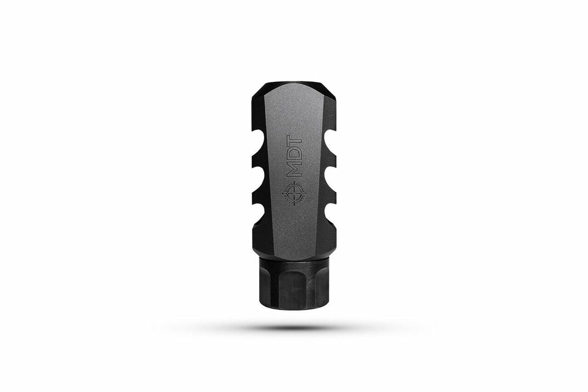 MDT Elite Muzzle Brake 6.5CM / .308WIN M18x1.0 – KBM Outdoors