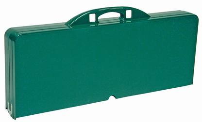 World Famous Green Folding Portable Picnic Table Set - 4 Person