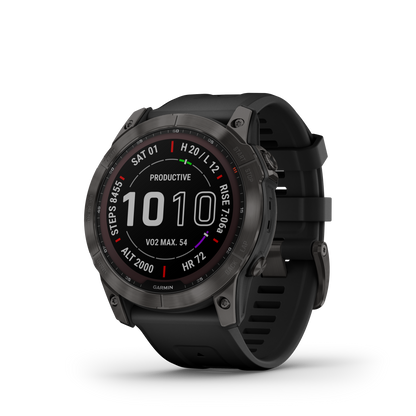 Garmin Fenix 7X - Sapphire Solar Edition - Multisport GPS Watch (010-02541-XX)