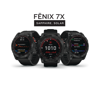 Garmin Fenix 7X - Sapphire SOLAR Edition Smartwatch (010-02541-XX)