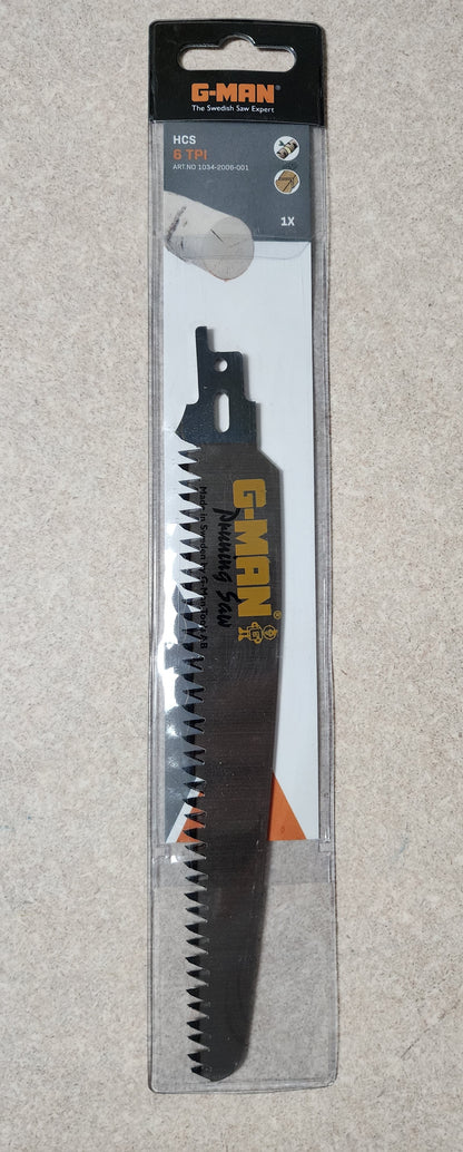 G-Man 6" Pruning Saw Replacement Blade - KBM Outdoors