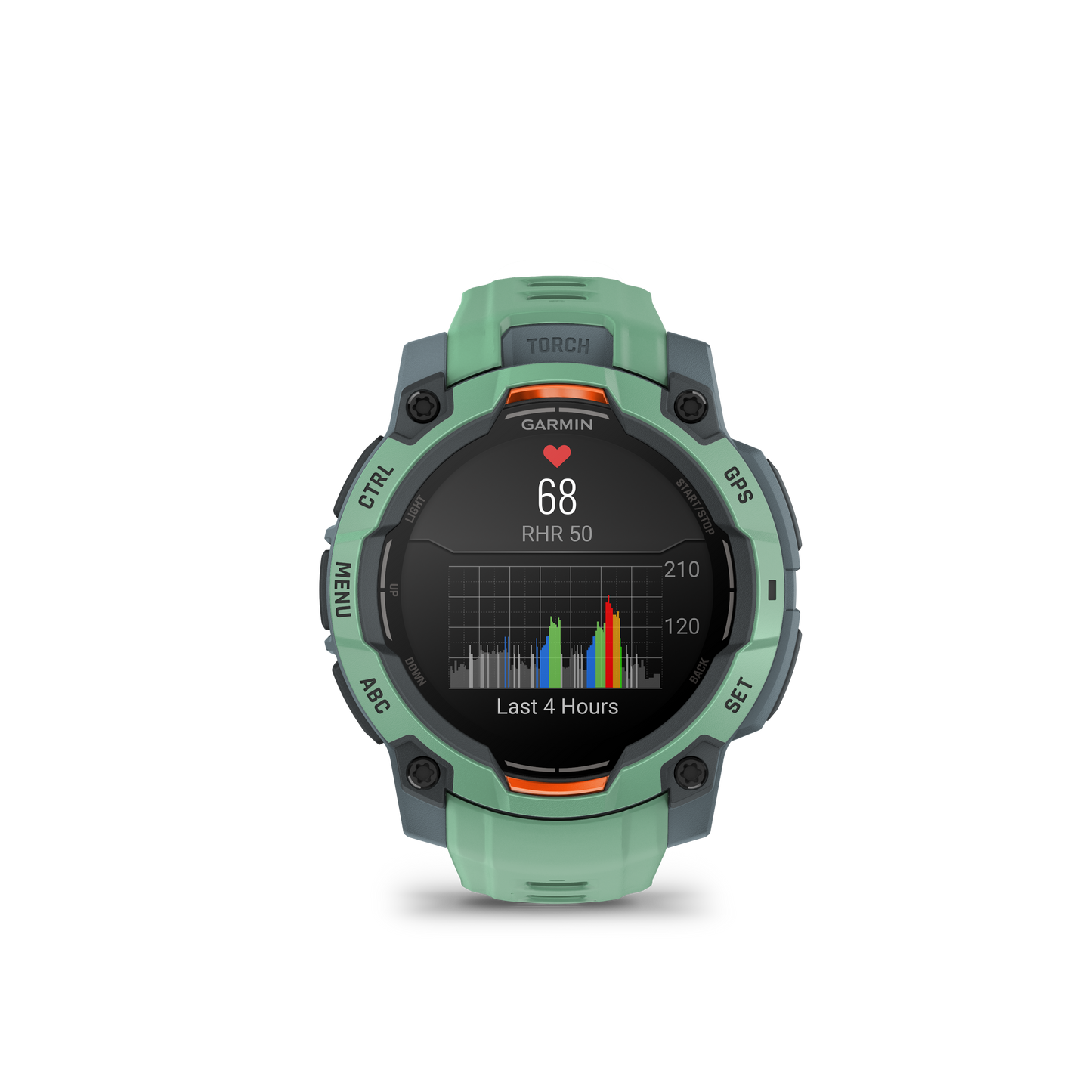 Garmin Instinct 3 – 45mm AMOLED GPS Smartwatch (010-02936-XX)