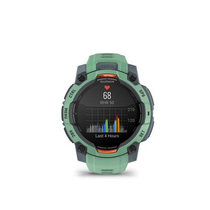 Garmin Instinct 3 – 45mm AMOLED GPS Smartwatch (010-02936-XX)