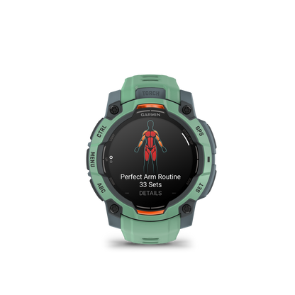 Garmin Instinct 3 – 45mm AMOLED GPS Smartwatch (010-02936-XX)