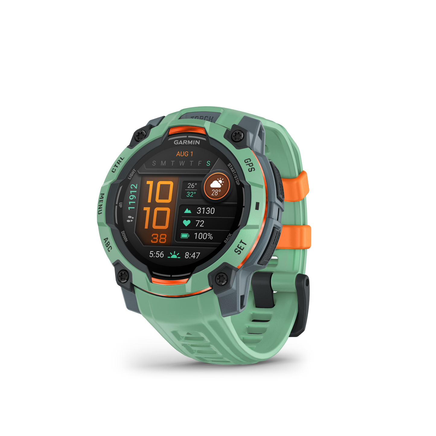 Garmin Instinct 3 – 45mm AMOLED GPS Smartwatch (010-02936-XX)