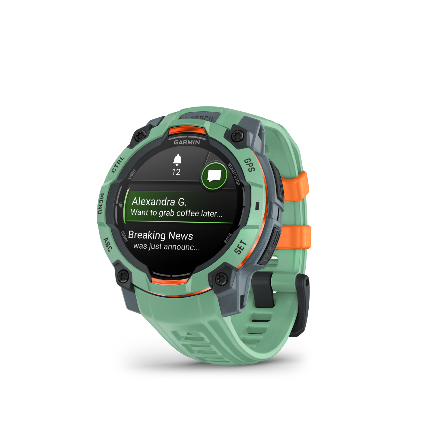 Garmin Instinct 3 – 45mm AMOLED GPS Smartwatch (010-02936-XX)