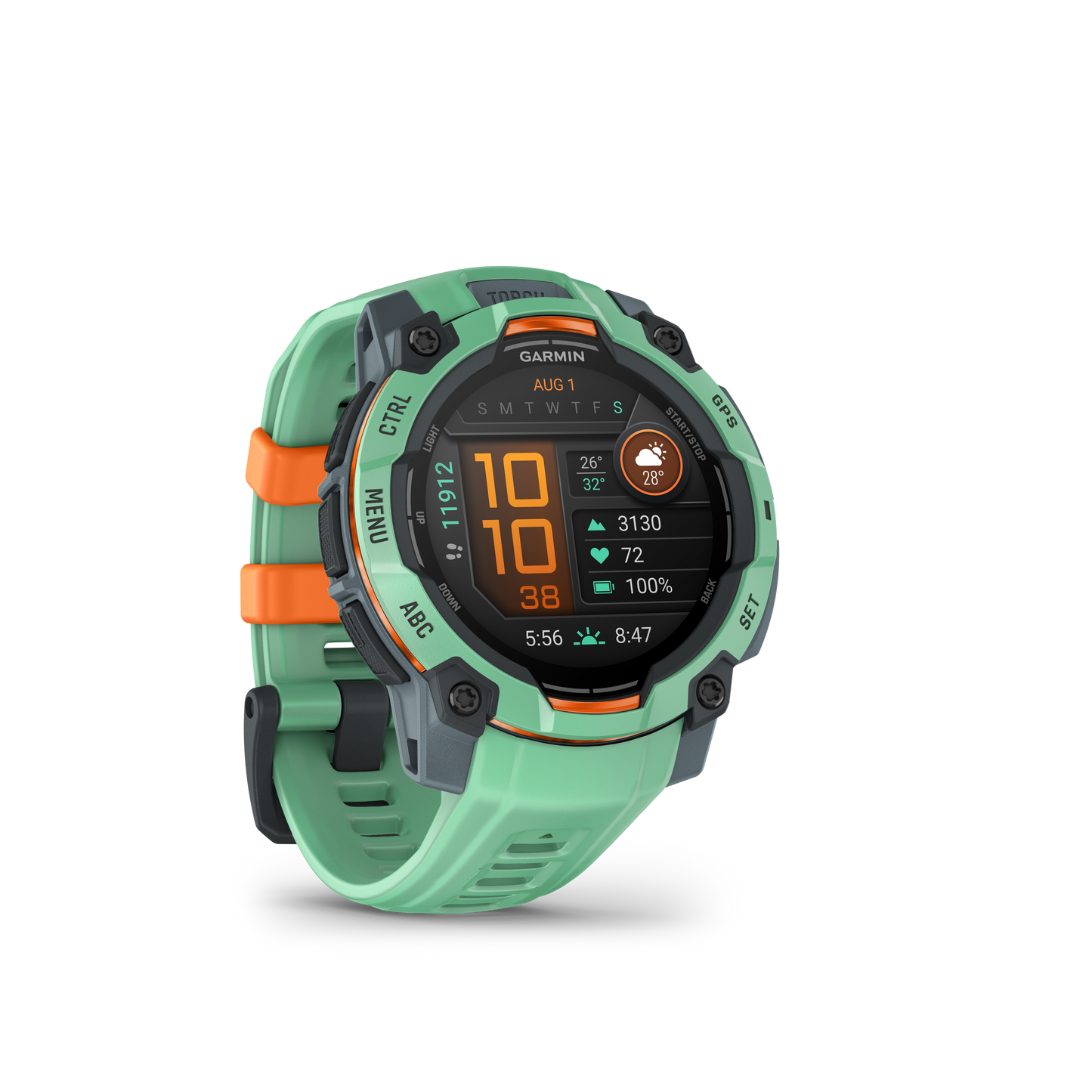Garmin Instinct 3 – 45mm AMOLED GPS Smartwatch (010-02936-XX)