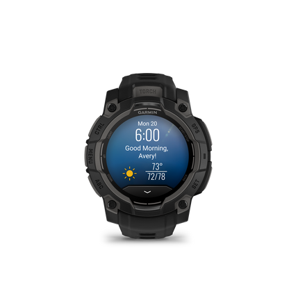 Garmin Instinct 3 – 45mm AMOLED GPS Smartwatch (010-02936-XX)