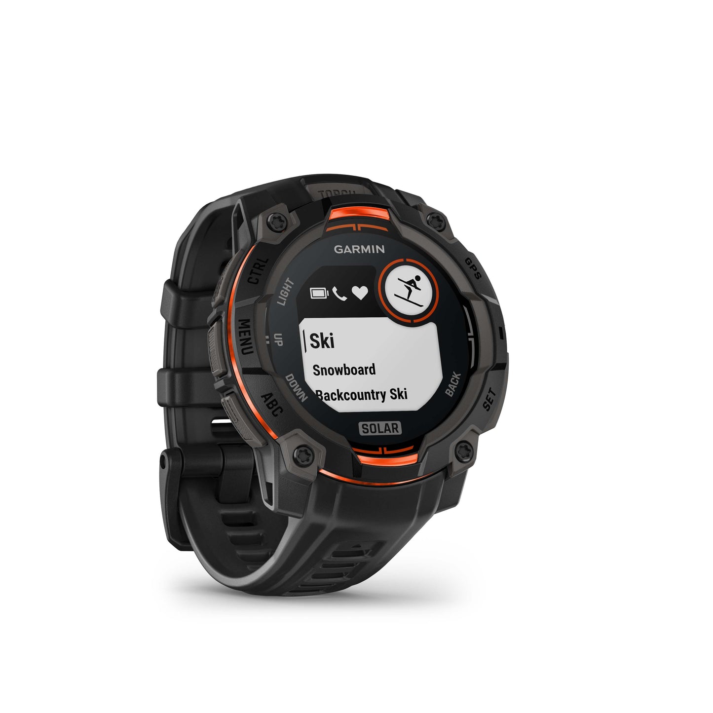 Garmin Instinct 3 – 45mm SOLAR GPS Smartwatch (010-02934-00)