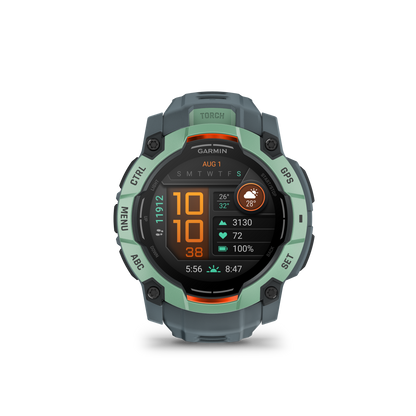 Garmin Instinct 3 – 50mm AMOLED GPS Smartwatch (010-03020-XX)