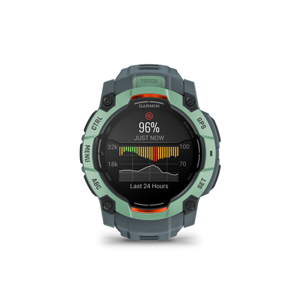Garmin Instinct 3 – 50mm AMOLED GPS Smartwatch (010-03020-XX)