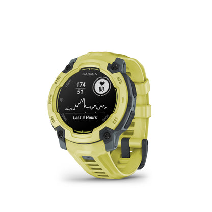 Garmin Instinct® E – 45 mm Electric Lime with Electric Lime Band (010-02933-XX) - KBM Outdoors