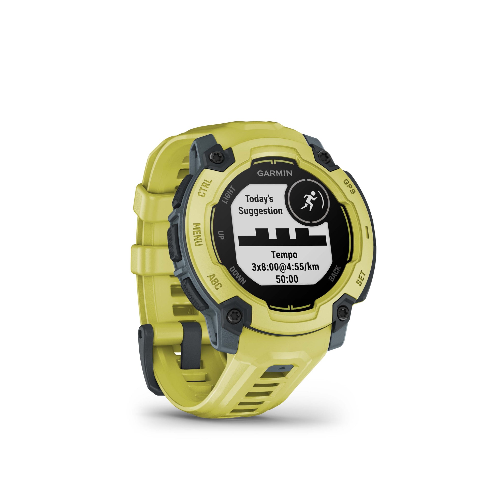 Garmin Instinct® E – 45 mm Electric Lime with Electric Lime Band (010-02933-XX) - KBM Outdoors