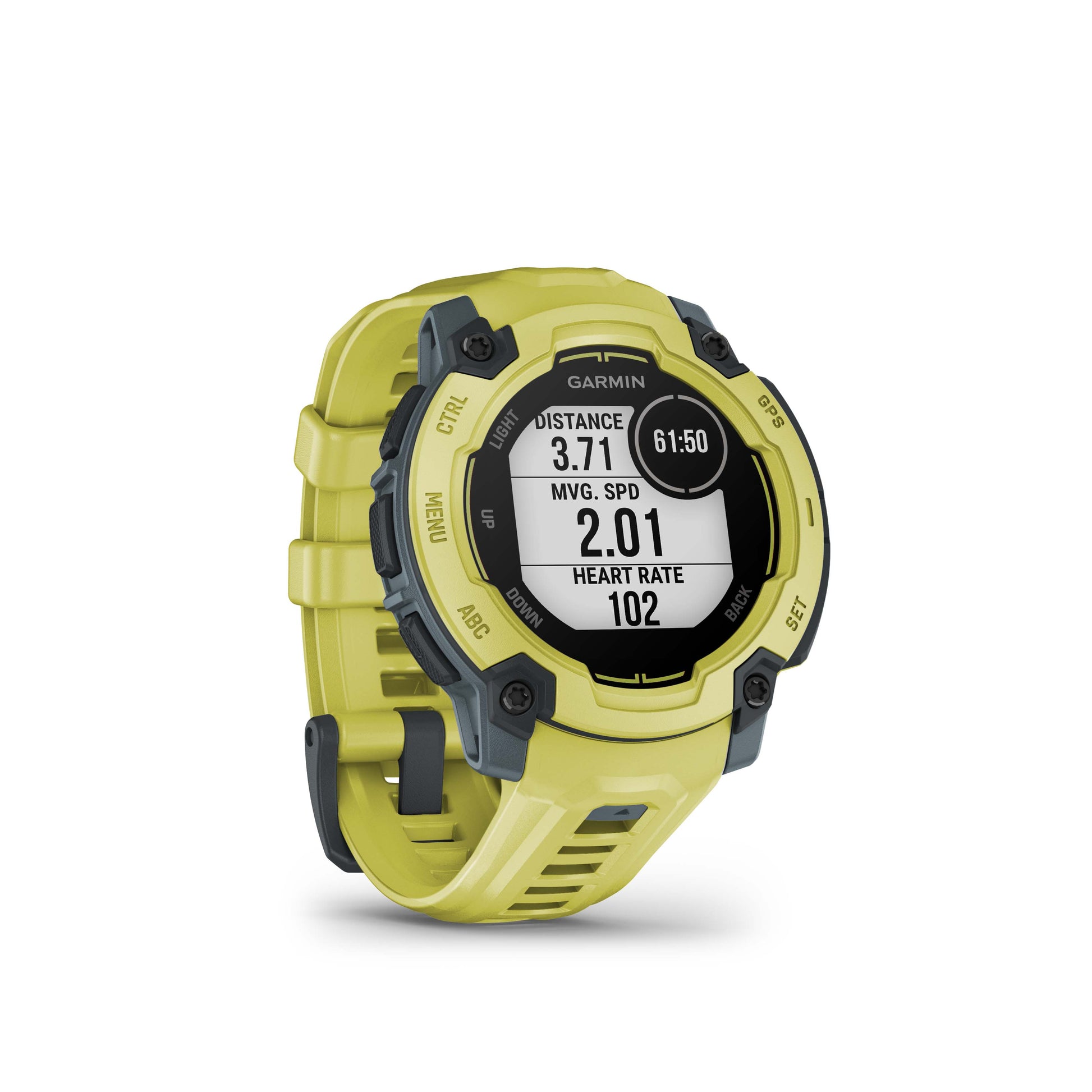 Garmin Instinct® E – 45 mm Electric Lime with Electric Lime Band (010-02933-XX) - KBM Outdoors