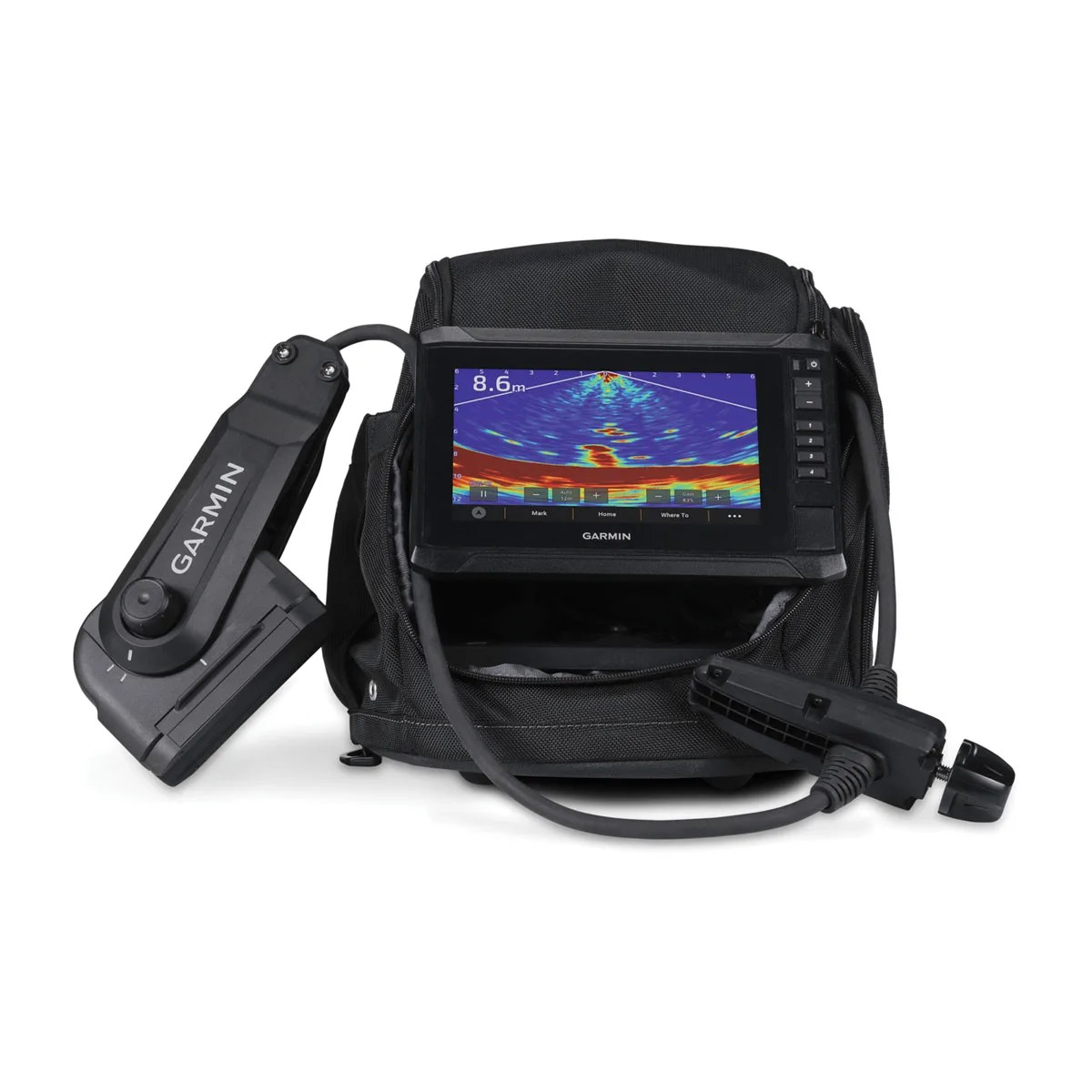 Garmin Panoptix PS22-IF Ice Fishing Bundle w Echomap UHD2 75sv (010-02686-30)