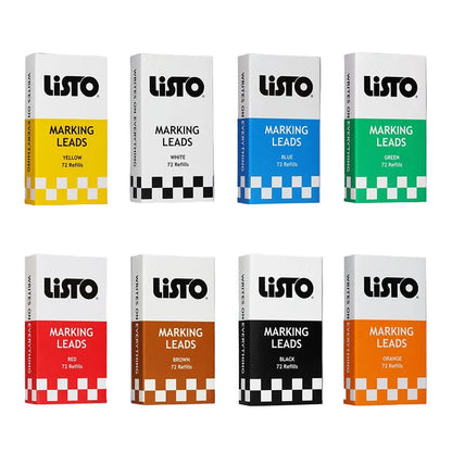 Listo Mechanical Grease Marking Pencil Refills
