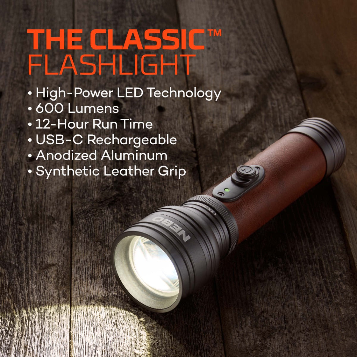 NEBO Classic Collection - Flashlight, Pen, Wallet & Bottle Opener