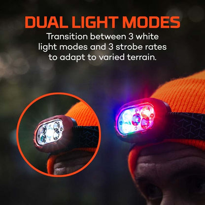 NEBO Illumatrace Blood Tracker Headlamp