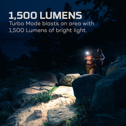 Nebo 1500 Lumen Transcend Headlamp - KBM Outdoors