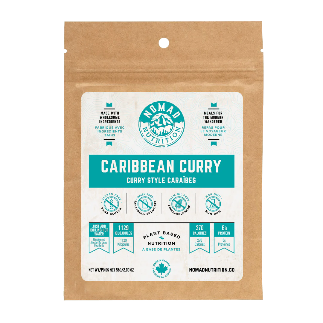 NOMAD Caribbean Curry Snack Size 56g