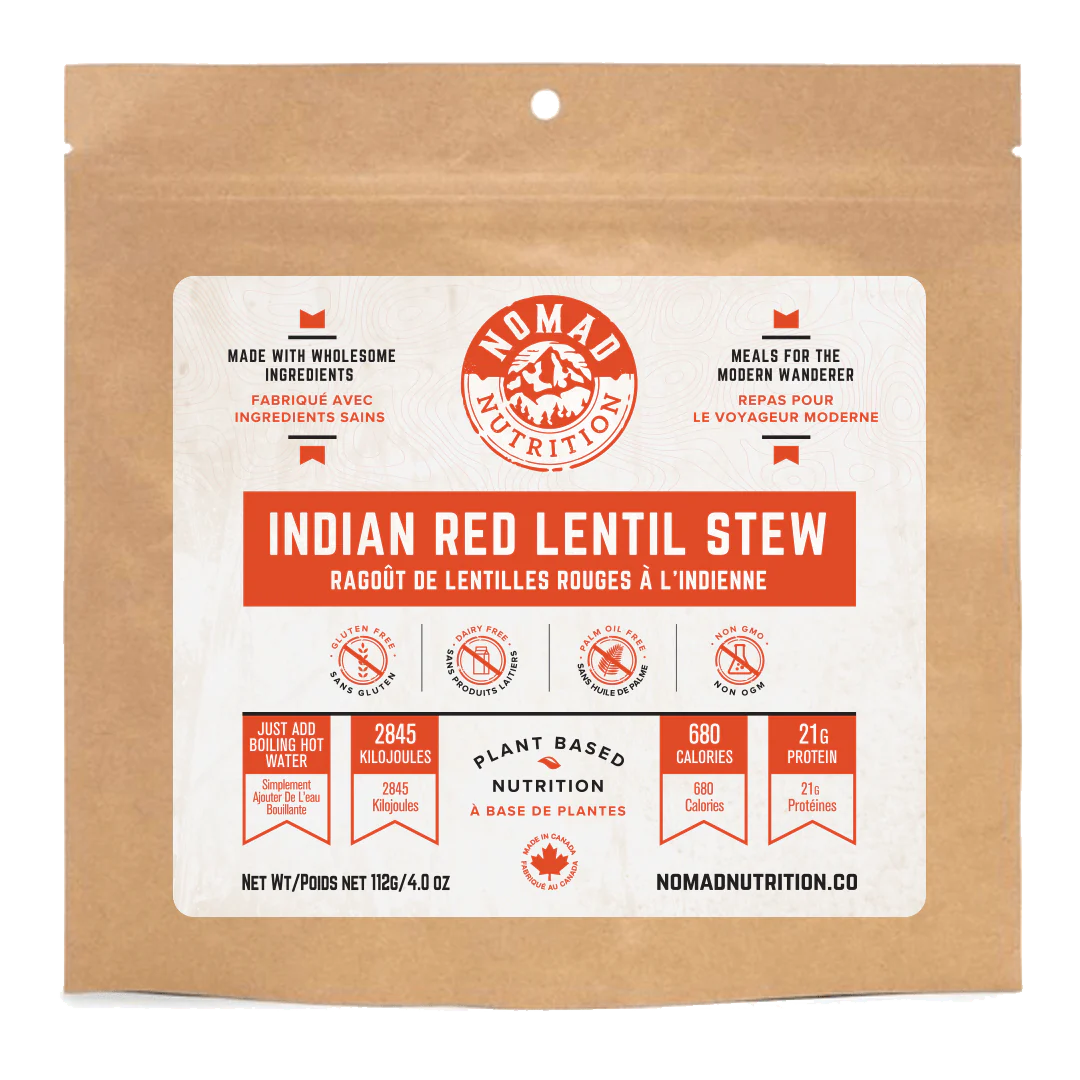 NOMAD Indian Red Lentil Stew - KBM Outdoors