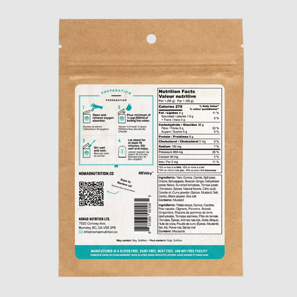 NOMAD - Caribbean Curry Dehydrated Food Pack