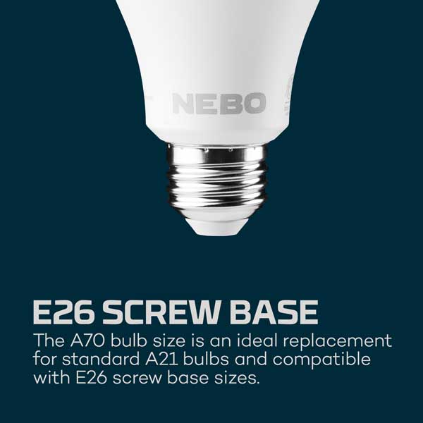 NEBO Blackout Backup Emergency LED Bulb - KBM Outdoors