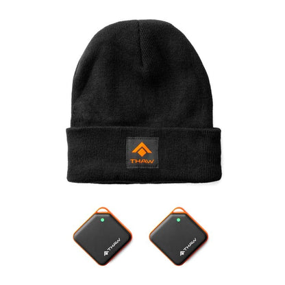 THAW Rechargeable 2k Hand Warmers & Beanie Gift Set