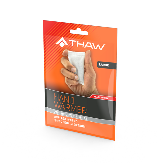THAW Disposable Large Hand Warmers (SINGLE) - KBM Outdoors