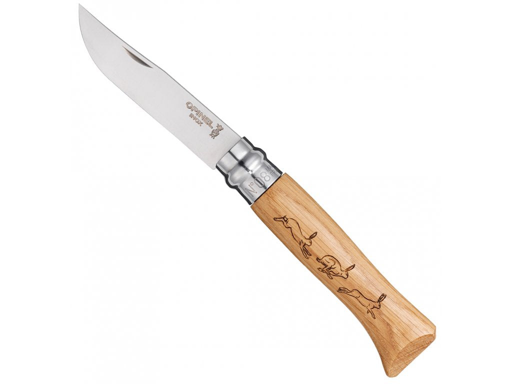 Opinel Stainless Steel Animalia Folding Knives - KBM Outdoors