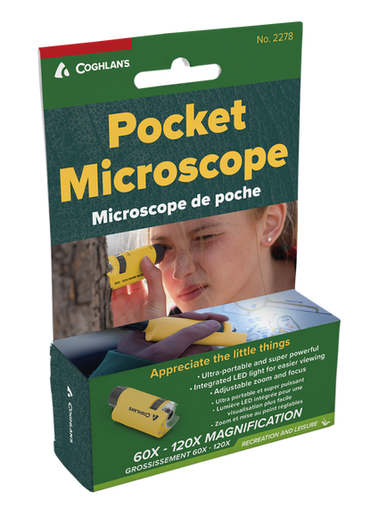 Coghlans Pocket Microscope - KBM Outdoors
