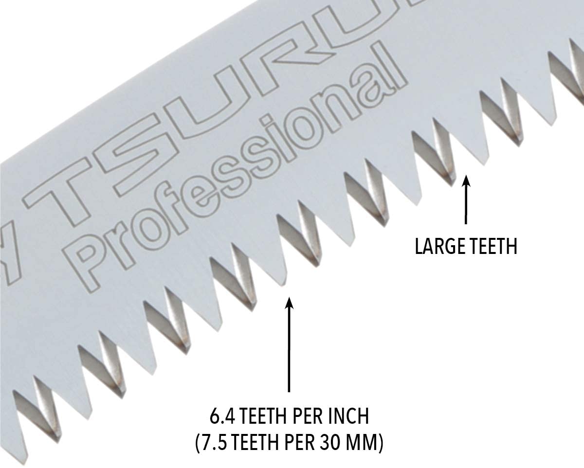 Silky Tsurugi Curve Handsaw 330 mm - Lg. Teeth 454-33 - KBM Outdoors