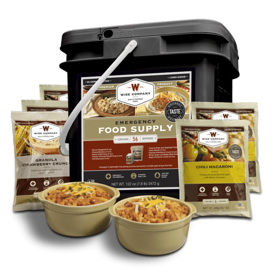 WISE COMPANY - Emergency Food Supply - KBM Outdoors