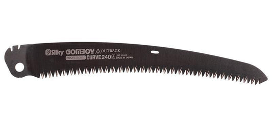 Silky GOMBOY Curve 240mm (LG Teeth) Outback Edition Replacement Blade ONLY - KBM Outdoors