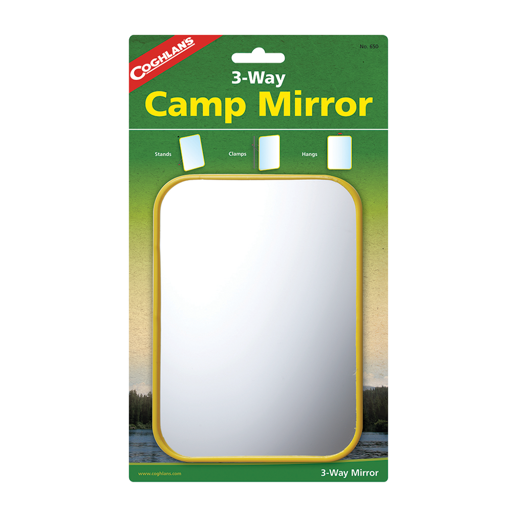 Coghlans Camping Mirror - KBM Outdoors