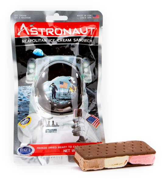 Astronaut Foods Freeze-Dried Ice Cream Sandwich - KBM Outdoors