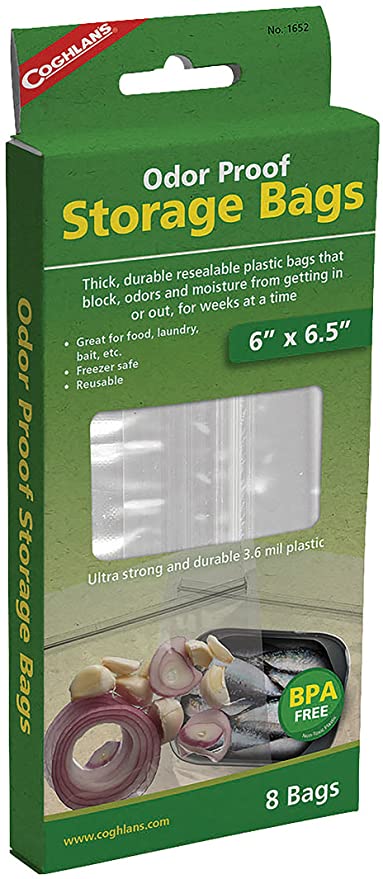 Odor Proof Storage Bags (Various Sizes) - KBM Outdoors
